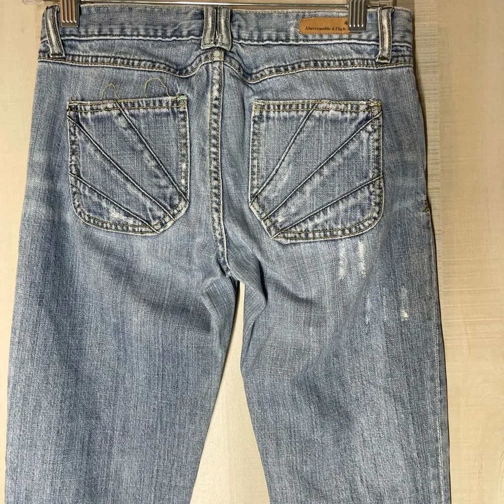 Abercrombie and Fitch distressed jeans,‎ size 2